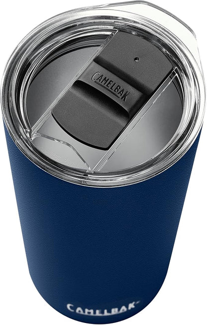 CamelBak Horizon 20oz Tumbler - Insulated Stainless Steel - Tri-Mode Lid - Navy