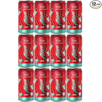 Generic Alani. Nu Mini Energy Drink - Pack Of 12 - Cherry Slush Flavor - 8.4 Fl OZ Can - By The Munchie Mix