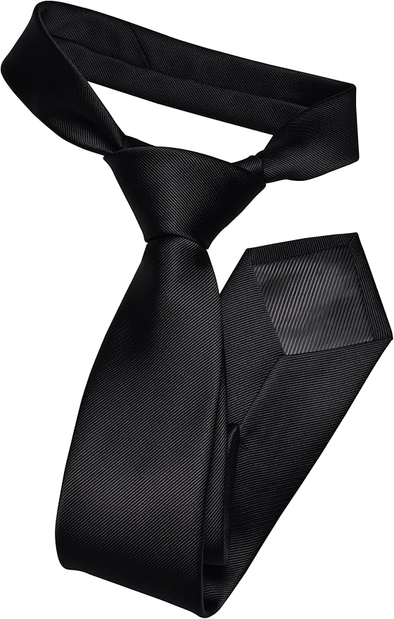 GUSLESON Classic New 3.15"（8cm） Men's Solid Color Necktie Wedding Business Tie + Gift Box