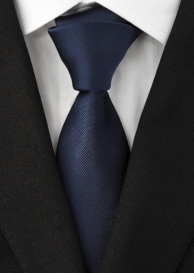 Adulove Men's Necktie Classic Silk Tie Woven Jacquard Neck Ties 6 PCS