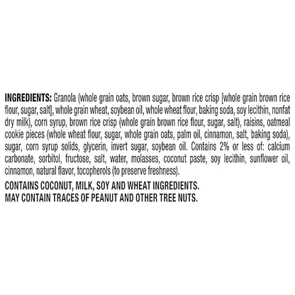 Quaker Chewy Granola Bars, Oatmeal Raisin, 58 Count