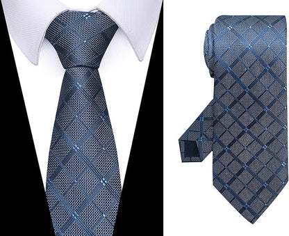 Tie For Men Necktie Woven Jacquard Neck Ties Set 6 PCS
