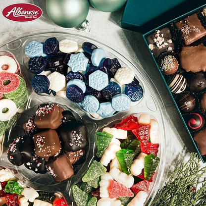 Albanese Worlds Best, Holiday Candy, Snow Flurries Gummies, 5lb Bag, Great Stocking Stuffers,Gluten-Free