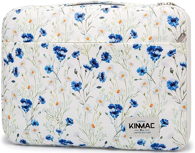Kinmac 360° Heavy Duty Protective Laptop Sleeve Case Bag Cover with Handle for MacBook Air 13 inch,iPad Pro 13 inch and 13.3 inch HP,Dell,Lenovo,Asus,Acer Laptop (Lavender)