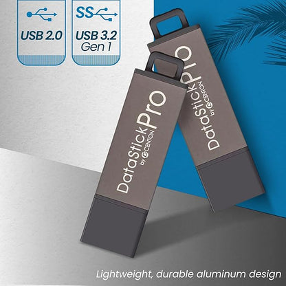 8GB DataStick Pro by Centon, 25 Pack, USB 2.0 Flash Drive Memory Stick for Storage and Backup