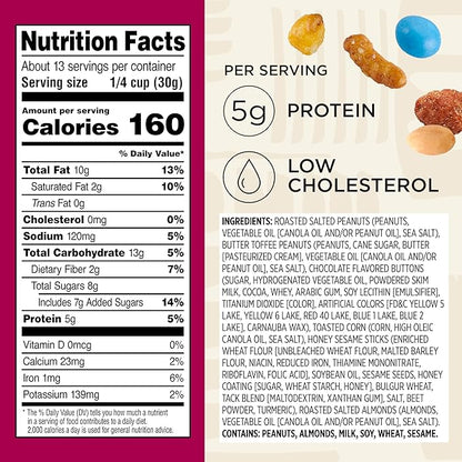 Snak Club Sweet & Salty Trail Mix, Family Size, 14 Ounce