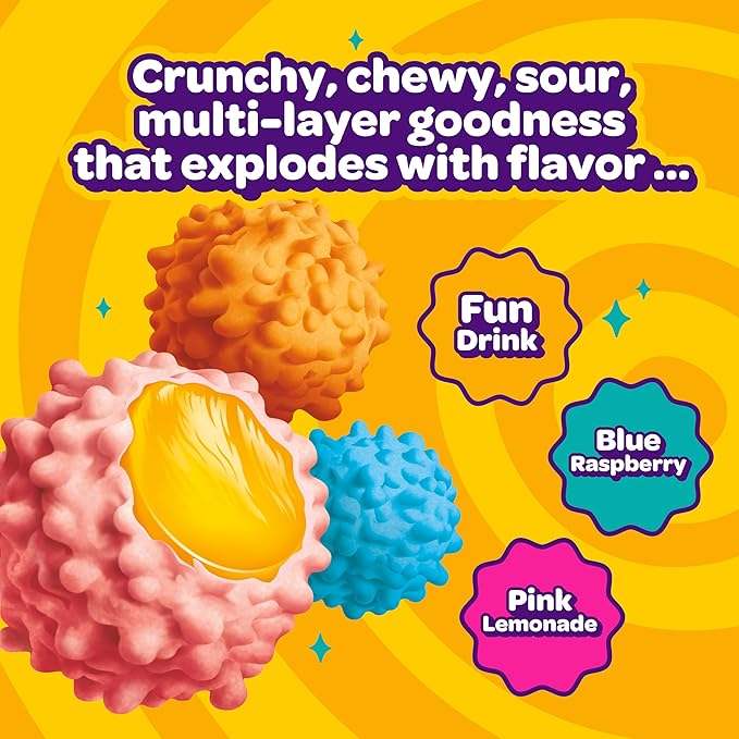 JOYRIDE Gummy Busters - 3.5 oz 6-Pack Bundle with 2.5oz Glacial Peppermint Gum, Low Sugar, Low Calorie Snacks, Dye Free Candy (7 Items)