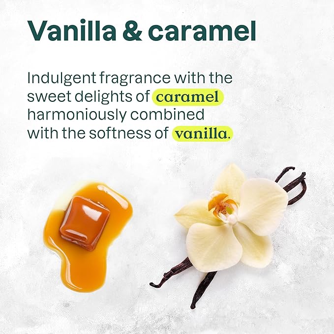 Bundle of ATTITUDE Liquid Hand Soap, EWG Verified, Plant and Mineral-Based, Vegan Personal Care Products, Vanilla Caramel, 16 Fl Oz + Pine & Sage, 16 Fl Oz