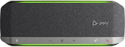 Poly - Sync 40+ Bluetooth Smart Speakerphone (Plantronics) - Flexible Work Spaces - Connect to PC/Mac via Included BT600 Dongle & Smartphones via Bluetooth - Works with Teams (Certified), Zoom & more