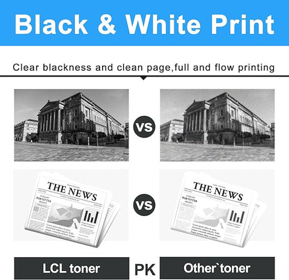LCL 910XL Black Ink Cartridges Pigment Replacement for HP 910 XL Ink for HP OfficeJet Pro 8025 8035 8020 8028 8024 and for OfficeJet 8022 8015 8010 8012 8014 8018 Printers (2-Pack)