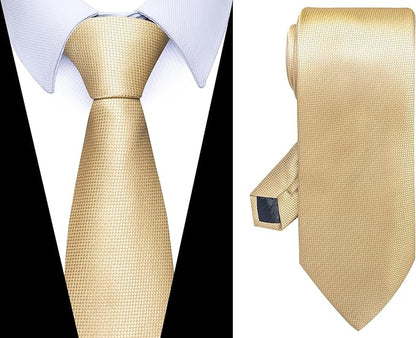 Tie For Men Necktie Woven Jacquard Neck Ties Set 6 PCS