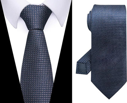 Tie For Men Necktie Woven Jacquard Neck Ties Set 6 PCS