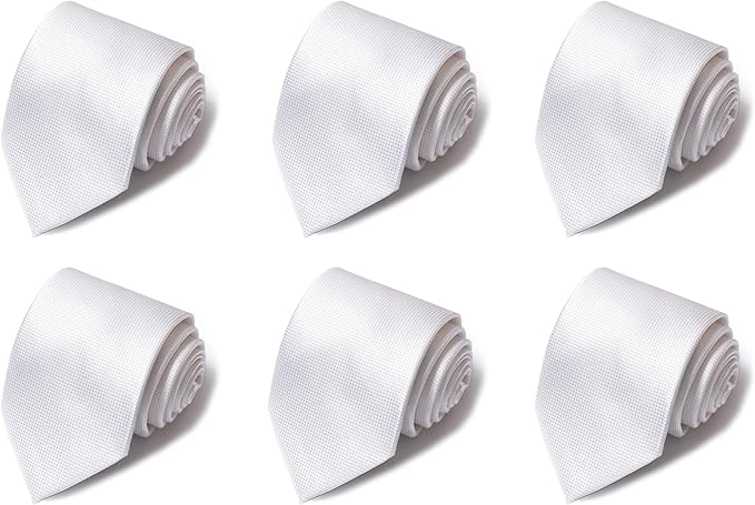 Tie For Men Necktie Woven Jacquard Neck Ties Set 6 PCS