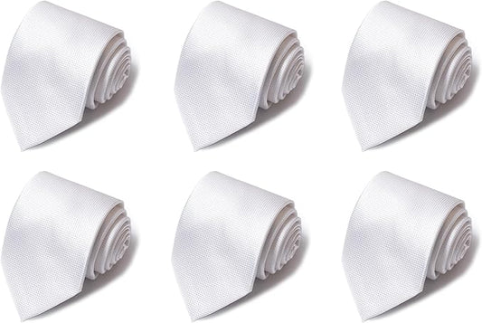 Tie For Men Necktie Woven Jacquard Neck Ties Set 6 PCS