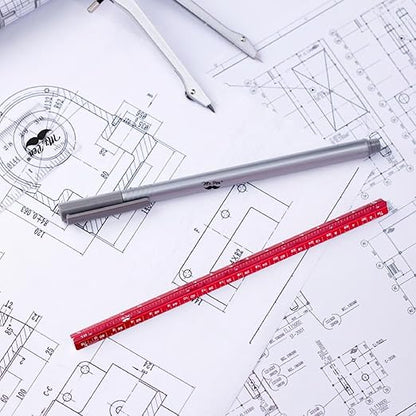Mr. Pen- 6 Inch, 2 Pack, Pocket Size Ruler, Small Architectural Scale