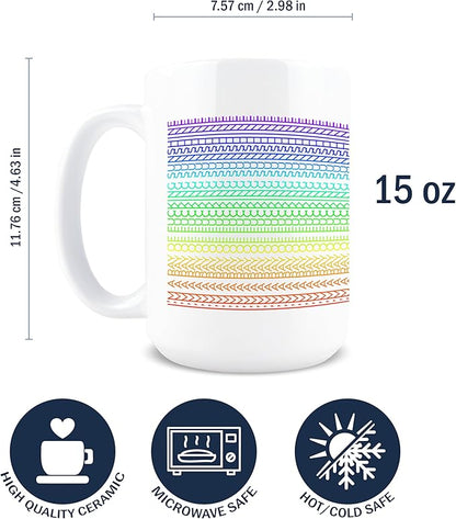 Hogg I'm a Ray of Sunshine Mug, 15 oz Ceramic Hidden Message Coffee Cup, I'm a Ray of Fucking Sunshine Mug, Sideways Hidden Message Cup, Office Gifts for Coworkers, Sarcastic Swear Gifts
