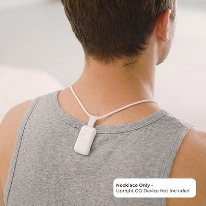 Upright Magnetic Necklace (Necklace Only) for GO S and GO 2 Posture Corrector Trainer (White)