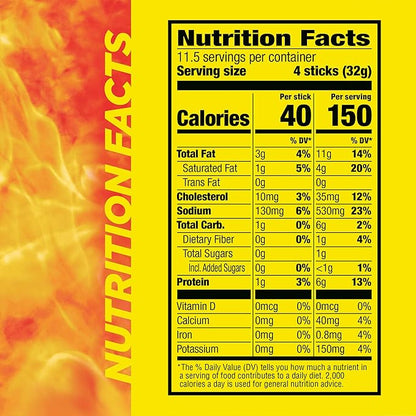 Slim Jim Smoked Snack Stick Pantry Pack, Original, 0.28 oz Stick 46 Count(Pack of 3)