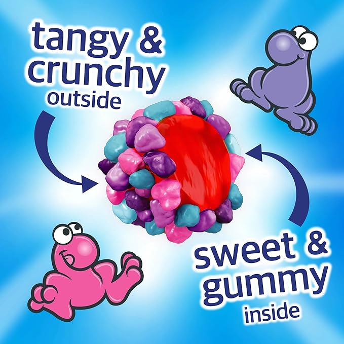 Nerds Gummy Clusters Candy, Very Berry, 3 Ounce (Pack of 12)
