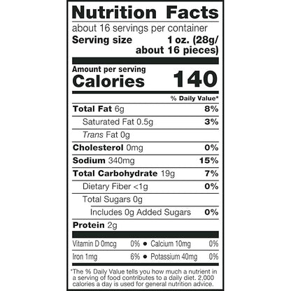 Dot's Pretzels Buffalo Seasoned Pretzel Twist Snack, 16oz Grocery Sized Bag (Pack of 3)