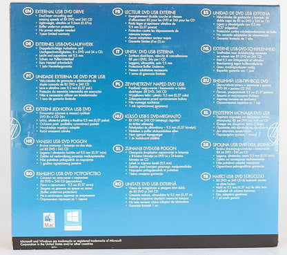HP USB External DVDRW DriveNew Retail, F6V97AANew Retail)