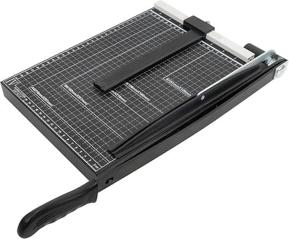 Precision Paper Cutter for A4/B5/A5/B6/B7, 10x13 inches, 70GSM Capacity, Metal Base Black