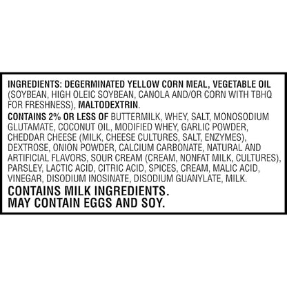 Pringles Mingles Puffed Snacks, Sharp White Cheddar and Ranch, Cheese Puffs, Salty Snacks (6 Bags)