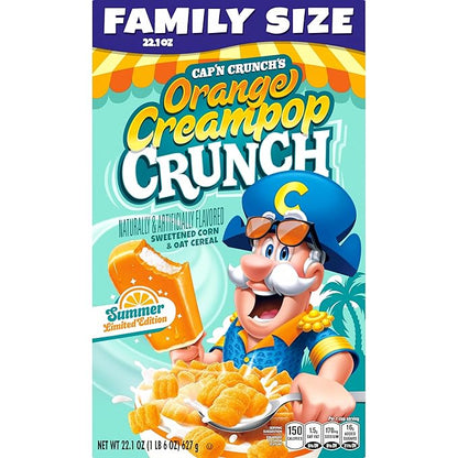Cap’n Crunch Orange Cream Pop - 22.1 OZ