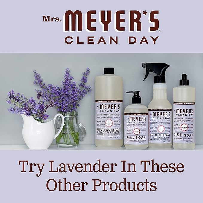Mrs. MEYER'S CLEAN DAY Hand Soap Refill Scent Variety Pack 2 CT (Lavender + Basil)