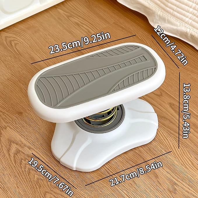 Adjustable Spring Exercise Foot Stool Sport Foot Stool Stool Stable Non-Slip Rest for Desk Table Toilet Study Room Adjustable Spring Exercise Stool