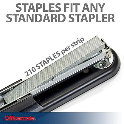 Officemate Standard Staples, 10 Boxes General Purpose Staple (91950)