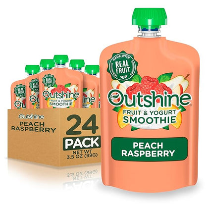 Outshine Smoothie RspbPeach 6(4x3.5oz)US