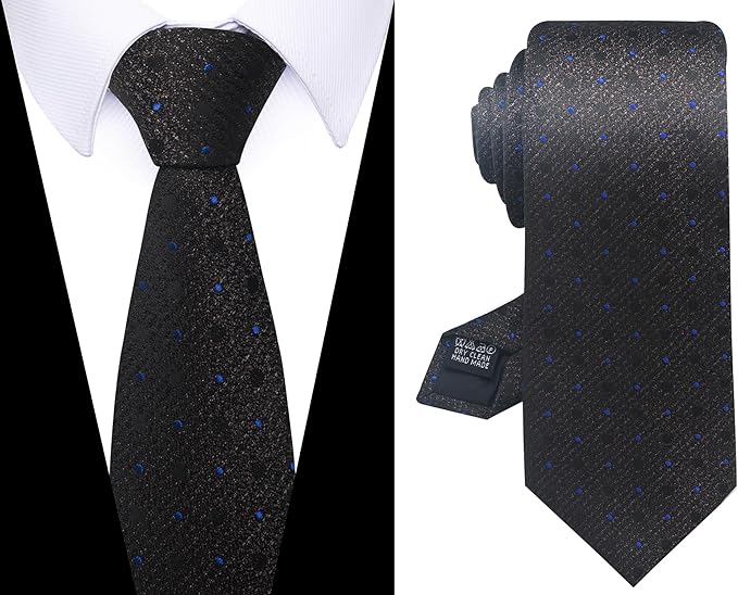 Tie For Men Necktie Woven Jacquard Neck Ties Set 6 PCS