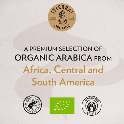 Lavazza ¡Tierra! Organic for Planet Whole Bean Coffee, Light Roast, 100% Arabica, 2.2 lb Bag (pack of 1)