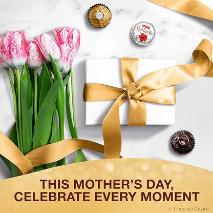 Ferrero Collection, 16 Count, Premium Gourmet Assorted Hazelnut Milk Chocolate, Dark Chocolate and Coconut, Mother's Day Gift, 6.1 oz (Pack of 5)