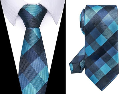 Tie For Men Necktie Woven Jacquard Neck Ties Set 6 PCS