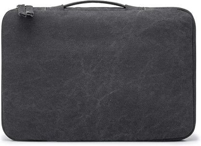 Kinmac 360° Protective Laptop Sleeve Case Bag Cover with Handle for MacBook Air 15 inch, and 15 inch-15.6 inch HP,Lenovo,Dell,ASUS,Acer Notebook Computer (Grey)