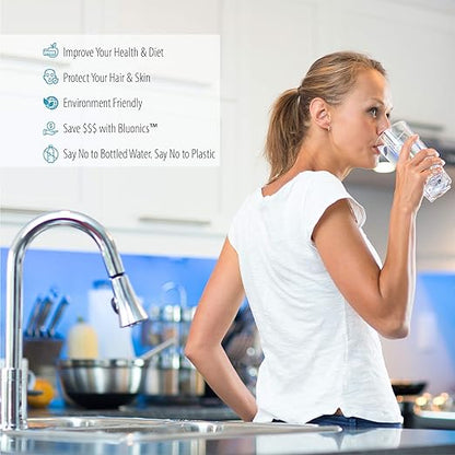 55W UV Ultraviolet Light Plus Sediment and Carbon Well Water Filter Purifier System for Rust, Iron, Sand, Dirt, Sediment Bad Taste/Odor.12 GPM UV System and 2 Heavy Duty Housings Size 4.5"x10"