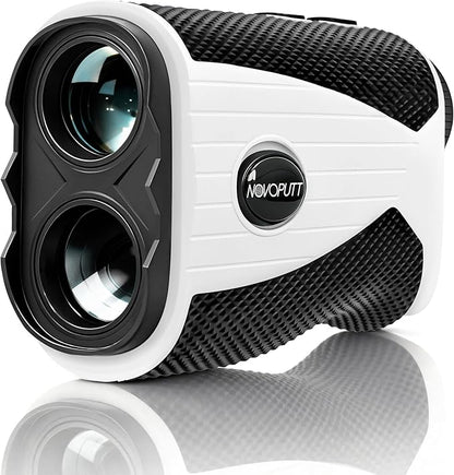 Golf Range Finder with Slope - 1200 Yards Range Finder for Golfing/Hunting, 7X Magnification, Flag Pole Locking Vibration, Rechargeable Golf Rangefinders with Magnet Stripe, Best Golf Accessories Gift