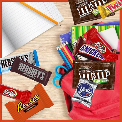 ULTIMATE Assorted 4 Lb. Chocolate Candy Variety Pack, Bulk Mega Candy Mix, Fun Size Assortment, Individually Wrapped Minis, Great for Easter Basket Fillers & Egg Hunts, Parties, Parades & Pinatas! (All Time Favorites, 4 Lbs.)