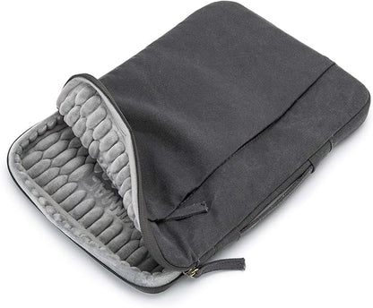 Kinmac 360° Protective Laptop Sleeve Case Bag Cover with Handle for MacBook Air 15 inch, and 15 inch-15.6 inch HP,Lenovo,Dell,ASUS,Acer Notebook Computer (Grey)