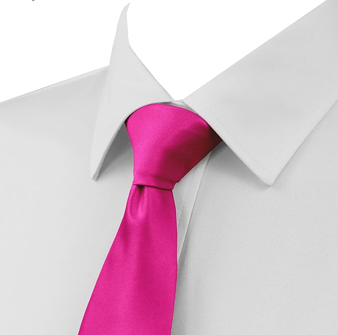 trilece Ties for Men - Men's Solid Color Ties - Formal Neckties for Men - Neck Tie for Man