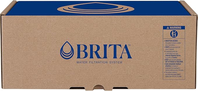 Brita UltraMax Large Water Dispenser with 1 BritaPlus Filter, 27 Cup, White (Package May Vary)