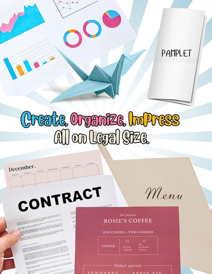Limited Papers (TM) Colored Copy Paper – 24lb/60lb Text, 11"x17", Tabloid Size, 500 Sheets Per Ream. (5000, Canary)