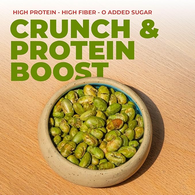 Crunchy Dry Roasted Edamame Beans Snack by Zest Delites, Truffle - Seaweed - Wasabi, Vegan, Low Calorie (120cal) High Protein Snacks (11g), Low Carb, Keto, 0.9 oz 24 Packs