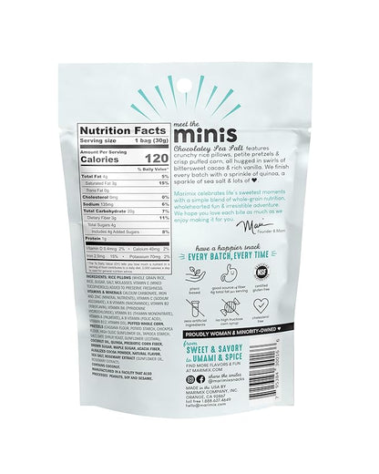 Marimix Mini Snack Mix - 6 pack (Mini Chocolatey Sea Salt, 6 Pack)