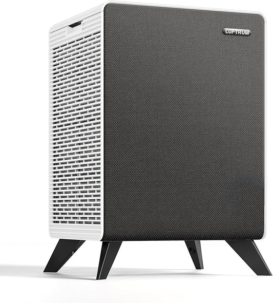 Air Purifiers for Home Large Room Up to 2250 ft² - Dual 3-Stage Filter of Washable Filter and True HEPA Filter with AQI, Auto Mode, Sleep Mode