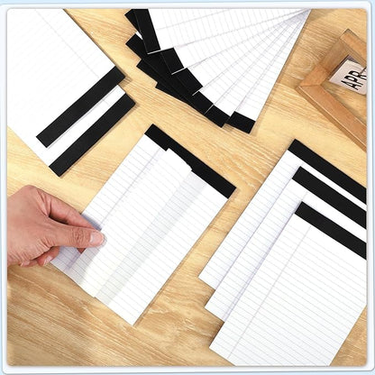 12 Pack Legal Pad 5x8, 360 Sheets Small Note Pad College Ruled Writing Pad Perforated Notepad for School, Office, To-Do Lists Grocery List Shopping List, 30 Sheets White