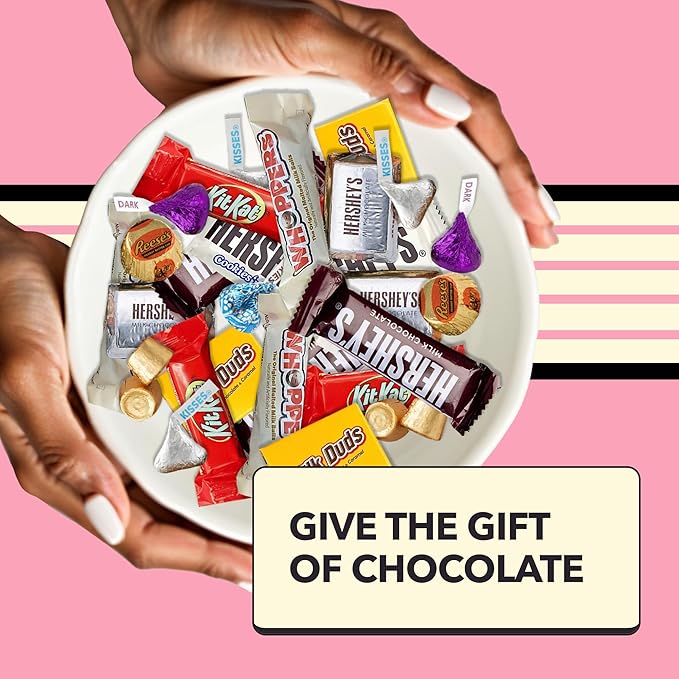 Chocolate Candy Variety Pack - 20 lb Assorted Bulk Chocolate Miniatures - Bulk Individually Wrapped Candy Bars - Holiday Candies, Party Bag Candies - Dark & Milk - Mini Chocolates