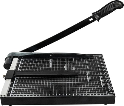Precision Paper Cutter for A4/B5/A5/B6/B7, 10x13 inches, 70GSM Capacity, Metal Base Black